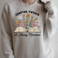 Chapter 12 A Literary Milestone 12th Birthday Book Lovers Raglan Sleeve Sweatshirt Heather Forest