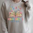 Chapter 12 Years Old 12th Birthday Butterfly Bow Book Lover Raglan Sleeve Sweatshirt Heather Forest Chapter 12 Years Old 12th Birthday Butterfly Bow Book Lover Raglan Sleeve Sweatshirt Heather Forest