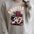 Chapter 20 20th Birthday Women Book Lovers Its My Birthday Premium Tri-Blend Raglan Sleeve Sweatshirt Heather Forest