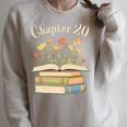 Chapter 20 Turning 20 Years Old Floral Book Premium Tri-Blend Raglan Sleeve Sweatshirt Heather Forest Chapter 20 Turning 20 Years Old Floral Book Premium Tri-Blend Raglan Sleeve Sweatshirt Heather Forest