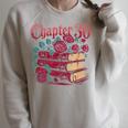 Chapter 30 Gothic 30th Birthday Book Lover Dark Romance Raglan Sleeve Sweatshirt Heather Forest