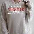 Another Chapter Done More Chapters To Come Book Lover Raglan Sleeve Sweatshirt Heather Forest