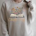 Chapter Forty 1986 40th Birthday Wildflower Book 40 Year Old Premium Tri-Blend Raglan Sleeve Sweatshirt Heather Forest
