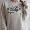 Chapter Thirty 30 Cute 30th 1996 Birthday Book Lovers Raglan Sleeve Sweatshirt Heather Forest Chapter Thirty 30 Cute 30th 1996 Birthday Book Lovers Raglan Sleeve Sweatshirt Heather Forest