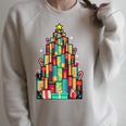 Christmas Book Tree Holiday Loves Reading Bookworm Raglan Sleeve Sweatshirt Heather Forest Christmas Book Tree Holiday Loves Reading Bookworm Raglan Sleeve Sweatshirt Heather Forest
