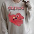 Clifford The Big Red Dog Clifford And Emily Book Cover Premium Tri-Blend Raglan Sleeve Sweatshirt Heather Forest Clifford The Big Red Dog Clifford And Emily Book Cover Premium Tri-Blend Raglan Sleeve Sweatshirt Heather Forest