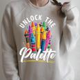 Coloring Book Lover Childrens Book Drawing Coloring Color Raglan Sleeve Sweatshirt Heather Forest