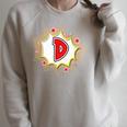 Comic Book Style Monogram Letter D For Boys Girls Women Men Raglan Sleeve Sweatshirt Heather Forest Comic Book Style Monogram Letter D For Boys Girls Women Men Raglan Sleeve Sweatshirt Heather Forest