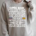 Comics Collector Supplies Comics Lover Comic Book Collecting Raglan Sleeve Sweatshirt Heather Forest
