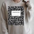 Composition Book Notebook School Class Premium Tri-Blend T-Shirt Raglan Sleeve Sweatshirt Heather Forest