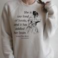 Cool Too Fond Of Books Louisa May Alcott Quote T-Shirt Raglan Sleeve Sweatshirt Heather Forest Cool Too Fond Of Books Louisa May Alcott Quote T-Shirt Raglan Sleeve Sweatshirt Heather Forest