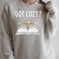 Cozy Cat Mystery Book Lover Reading Nerd Cute Bookish Reader Men Women Kids Raglan Sleeve Sweatshirt Heather Forest Cozy Cat Mystery Book Lover Reading Nerd Cute Bookish Reader Men Women Kids Raglan Sleeve Sweatshirt Heather Forest