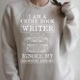 Crime Book Writer Ignore Browsing History I Am An Author Raglan Sleeve Sweatshirt Heather Forest Crime Book Writer Ignore Browsing History I Am An Author Raglan Sleeve Sweatshirt Heather Forest