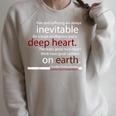 Crime And Punishment Fyodor Dostoyevsky Book Quote T Shirt Raglan Sleeve Sweatshirt Heather Forest