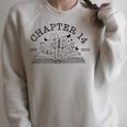 Cute 14th Birthday Chapter 14 Est 2012 Wildflower Book Lover Raglan Sleeve Sweatshirt Heather Forest Cute 14th Birthday Chapter 14 Est 2012 Wildflower Book Lover Raglan Sleeve Sweatshirt Heather Forest