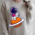 Cute Astronaut Read A Book Raglan Sleeve Sweatshirt Heather Forest Cute Astronaut Read A Book Raglan Sleeve Sweatshirt Heather Forest