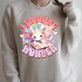Cute Dragon Learning Wonder Bookworm Girls Books & Dragons Premium Tri-Blend Raglan Sleeve Sweatshirt Heather Forest