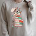 Cute Dragon Reading Cat Books Dragon Raglan Sleeve Sweatshirt Heather Forest Cute Dragon Reading Cat Books Dragon Raglan Sleeve Sweatshirt Heather Forest