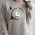 Cute Ghost Swinging Reading Book Halloween Ghost Costume Raglan Sleeve Sweatshirt Heather Forest Cute Ghost Swinging Reading Book Halloween Ghost Costume Raglan Sleeve Sweatshirt Heather Forest