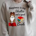 Cute Happiness Is Sheltie And Books Sheltie Mom Raglan Sleeve Sweatshirt Heather Forest Cute Happiness Is Sheltie And Books Sheltie Mom Raglan Sleeve Sweatshirt Heather Forest