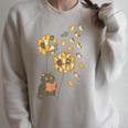Cute Reading Cat With Kitten Dandelion Flowers Book Lover Raglan Sleeve Sweatshirt Heather Forest Cute Reading Cat With Kitten Dandelion Flowers Book Lover Raglan Sleeve Sweatshirt Heather Forest