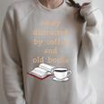 Dark Academia Aesthetic Easily Distracted By Coffee And Book Raglan Sleeve Sweatshirt Heather Forest Dark Academia Aesthetic Easily Distracted By Coffee And Book Raglan Sleeve Sweatshirt Heather Forest
