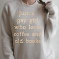 Dark Academia Aesthetic Gay Girl Who Loves Coffee And Books Raglan Sleeve Sweatshirt Heather Forest Dark Academia Aesthetic Gay Girl Who Loves Coffee And Books Raglan Sleeve Sweatshirt Heather Forest