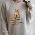 Dark Academia Vintage Owl On Books With Candle Library Raglan Sleeve Sweatshirt Heather Forest Dark Academia Vintage Owl On Books With Candle Library Raglan Sleeve Sweatshirt Heather Forest