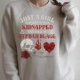 Dark Romance Smutt Books Merch STFUATTDLAGG Kidnapped Raglan Sleeve Sweatshirt Heather Forest Dark Romance Smutt Books Merch STFUATTDLAGG Kidnapped Raglan Sleeve Sweatshirt Heather Forest