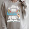 My Daughter Is My Favorite Author Book Writer Novelist Poet Raglan Sleeve Sweatshirt Heather Forest My Daughter Is My Favorite Author Book Writer Novelist Poet Raglan Sleeve Sweatshirt Heather Forest