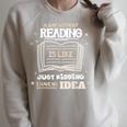 A Day Without Reading Is Like Just Kidding Books Reading Raglan Sleeve Sweatshirt Heather Forest A Day Without Reading Is Like Just Kidding Books Reading Raglan Sleeve Sweatshirt Heather Forest