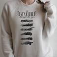 DC Comics Batman Through The Ages Vintage Batmobile Textbook Raglan Sleeve Sweatshirt Heather Forest