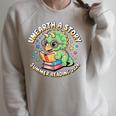 Dino Reading Books Unearth a Story Summer Reading Dinosaur Raglan Sleeve Sweatshirt Heather Forest Dino Reading Books Unearth a Story Summer Reading Dinosaur Raglan Sleeve Sweatshirt Heather Forest