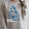 Disney Beauty And The Beast Belle Book Smarts Raglan Sleeve Sweatshirt Heather Forest Disney Beauty And The Beast Belle Book Smarts Raglan Sleeve Sweatshirt Heather Forest
