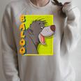 Disney The Jungle Book Baloo Raglan Sleeve Sweatshirt Heather Forest Disney The Jungle Book Baloo Raglan Sleeve Sweatshirt Heather Forest