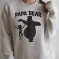 Disney Jungle Book Papa Bear Father's Day Raglan Sleeve Sweatshirt Heather Forest