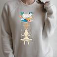 Distracted By Books Reading Reader Literature Library Author Raglan Sleeve Sweatshirt Heather Forest