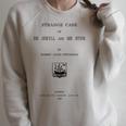 Dr Jekyll And Mr Hyde Title Page Literary Book Shirt Raglan Sleeve Sweatshirt Heather Forest