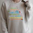 Dr Seuss Book Title Raglan Sleeve Sweatshirt Heather Forest
