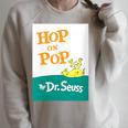 Dr Seuss Hop On Pop Book Cover Raglan Sleeve Sweatshirt Heather Forest Dr Seuss Hop On Pop Book Cover Raglan Sleeve Sweatshirt Heather Forest