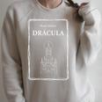 Dracula Bram Stoker Classic Gothic Novel Book Fan Premium Tri-Blend Raglan Sleeve Sweatshirt Heather Forest