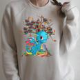 Dragon With Tree Books Cute Dragon Read Books Raglan Sleeve Sweatshirt Heather Forest Dragon With Tree Books Cute Dragon Read Books Raglan Sleeve Sweatshirt Heather Forest