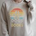 Easily Distracted By Dogs And Books Retro Vintage Dogs Lover Raglan Sleeve Sweatshirt Heather Forest Easily Distracted By Dogs And Books Retro Vintage Dogs Lover Raglan Sleeve Sweatshirt Heather Forest