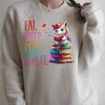 Eat Sleep Read Repeat Unicorn Read Book Reading Lovers Kids Raglan Sleeve Sweatshirt Heather Forest