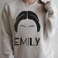 Emily Dickinson Book Lover Reading Shirt T-Shirt Raglan Sleeve Sweatshirt Heather Forest