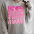 Emotionally Recovering From A Book Raglan Sleeve Sweatshirt Heather Forest Emotionally Recovering From A Book Raglan Sleeve Sweatshirt Heather Forest
