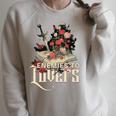 Enemies To Lovers Book Reader Roses Bookish Booktok Retro Raglan Sleeve Sweatshirt Heather Forest