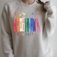Equality Flower Books Equal Rights Social Justice Feminist Raglan Sleeve Sweatshirt Heather Forest Equality Flower Books Equal Rights Social Justice Feminist Raglan Sleeve Sweatshirt Heather Forest