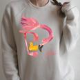 Eric Carle 10 Little Rubber Ducks Flamingo Children's Book Raglan Sleeve Sweatshirt Heather Forest Eric Carle 10 Little Rubber Ducks Flamingo Children's Book Raglan Sleeve Sweatshirt Heather Forest