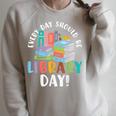 Every Day Should Be Book Reading Raglan Sleeve Sweatshirt Heather Forest Every Day Should Be Book Reading Raglan Sleeve Sweatshirt Heather Forest